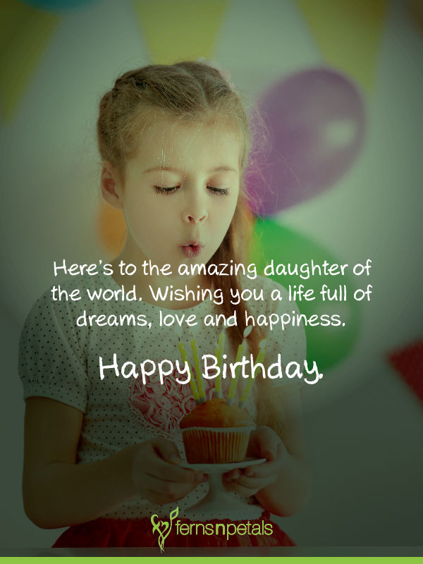 birthday wishes for daughter images
